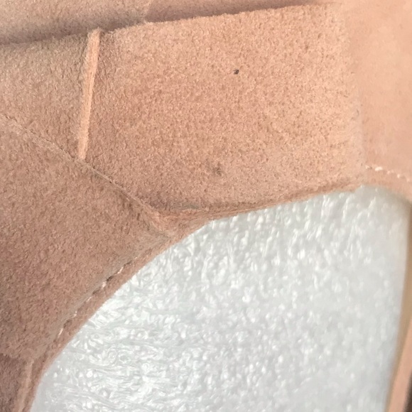 SOLE SOCIETY JENSINE SUEDE MID HEEL PUMPS - Picture 6 of 8